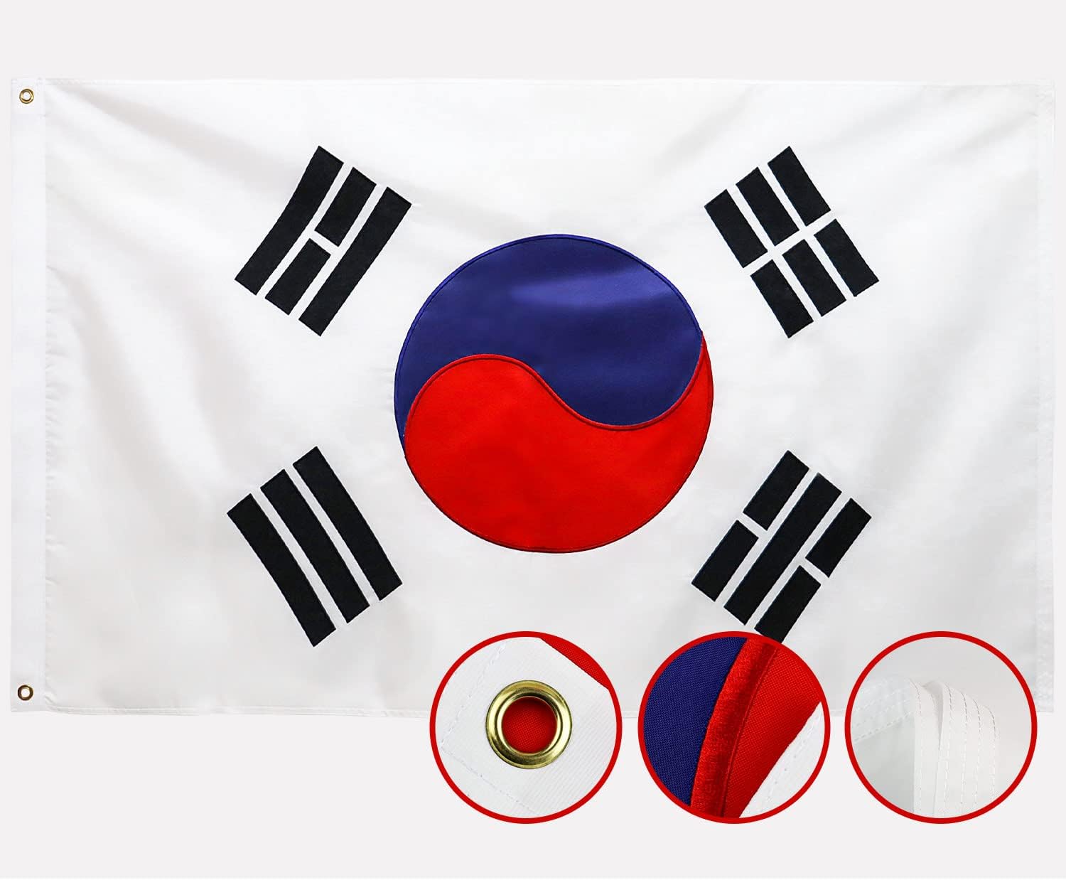 凌河韩国国旗 3x5ft